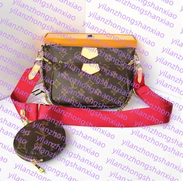 3pcs set Women Classic Luxury designer handbag Pochette Felicie Bag Genuine Leather Handbags Shoulder handbag Clutch Tote Messenger Shopping