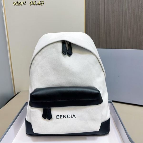 Designer backpack vacation travel bags student backpack large capacity for men and women 2025