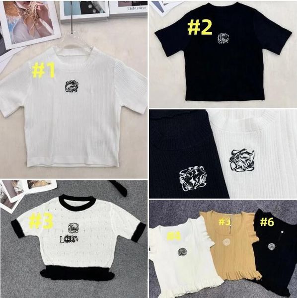 New Fashion Clothing knitted lace Women's Tops Tees t-Shirts