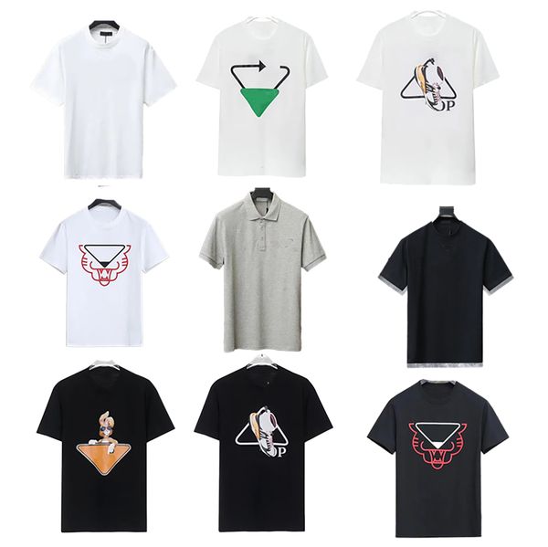 designer t shirt mens shirts polo shirts black couples tee summer Men Women T-Shirts 100% cotton Clothing Shirt Short Sleeve Tees Classic Letter T shirts plus size s-3xl