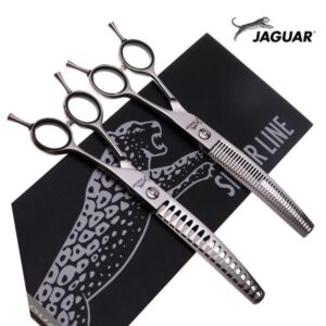 JP440C 7.0 Inch Professional Hairdressing Scissors Barber Shears Curved Thinning Scissors High Quality
