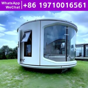 Space Capsule Home Prefabricated Mobile House Capsule Houses Luxury Modern Outdoor Tiny Houses for Living 2 Bedroom Fast Build