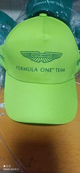 Ball Caps F1 Fashion Aston Martin Cap F1 Fernando Alonso 2024 Baseball Caps Snapback Cotton Hat Adjustable Cap Sun Hats Gorras Hombre
