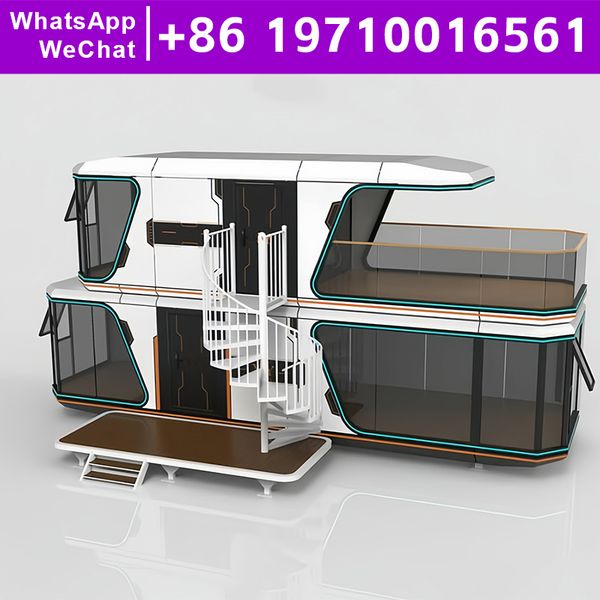 Low Cost Modular Houses Containers Eco-Friendliness Tiny Homes Prefabricated Module House Capsule Outdoor High Quality Housing