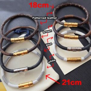 Classic charm bracelet design bracelet high quality leather bracelet printed series bracelet designer bracelet cuff decoration daily wear birthday gift