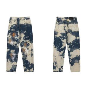 Men's Fashion Denim Jeans Stylish Comfort-Fit Trousers