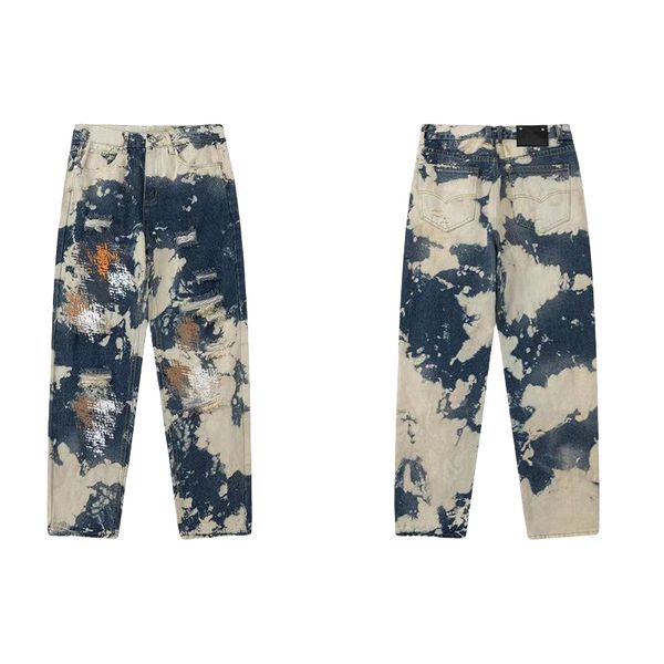 Men's Fashion Denim Jeans Stylish Comfort-Fit Trousers