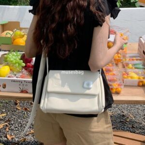 New Fashionable and Trendy Soft Leather Women Bag with Unique Texture Design Soft Cloud Bag Crossbody Small Square Bag Casual Versatile Shoulder Bag