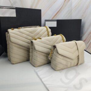 crossbody designer bag 3 sizes shoulder bag black golden chain bags designer women bag luxury leather purses designer woman handbag dhgate cross body handbags