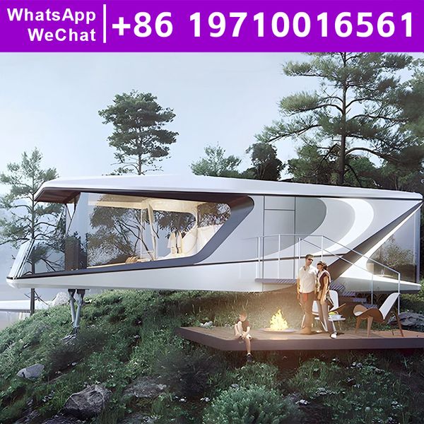 Eco-Friendliness Manufactured Home Prefab Houses Ready to Live in 2 Bedroom Leak Proof Sea Container House Prefabricated Modular