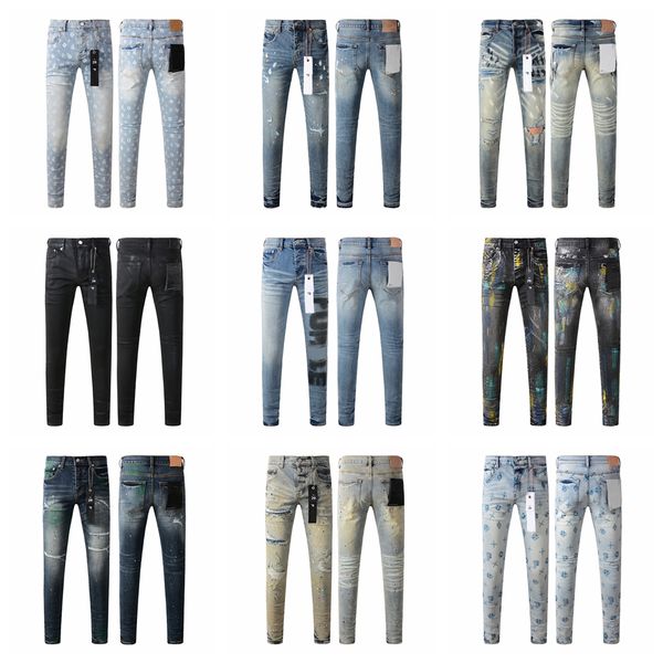 Mens jeans Trousers Man jean Designer Jean Men Black High Quality Straight Retro Streetwear Casual Sweatpants Designers Joggers jean Pants Jeanse