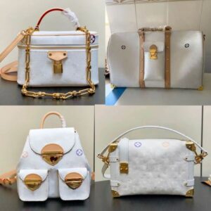 top mirror quality designer womens takashi murakami shoulder men Travel handbag venice backpack cosmetic trunk crossbody bag