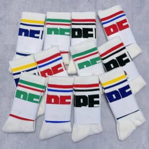 4color Monckey Head Letter Embroidery Witner Men Thick Warm Wool Socks Vintage Christmas Sock Colorful Socks Gift