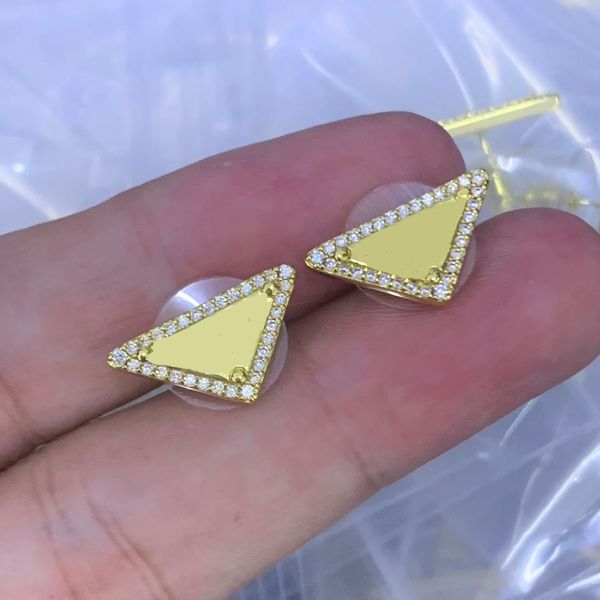 Luxury Designer Earrings for Women Stud Earrings 18K Gold Plated Birthday Gift Fashion Jewelry