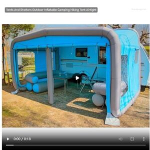 2025 Tents And Shelters Outdoor Inflatable Camping Hiking Tent Airtight