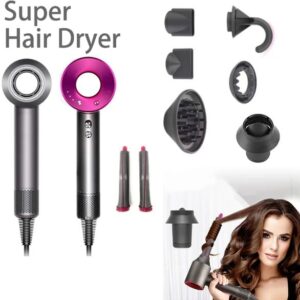 Dryers Hair Salon Anion MuteHairdryer Hair Care Electric Hair Drier Quick-dry Safety Egative Ionic Professional Blow Powerful Travel Home 10A