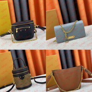 Designer Women's Shoulder Bag Crossbody Bag Classic Print Makeup Bag Commuter Bag Travel Storage Box Wallet Evening Bag