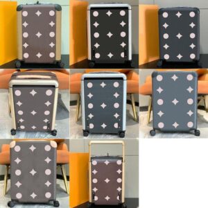 Portable pull rod suitcase designer luggage Multiple trendy colors suitcase Large capacity leisure traveldesigner luggage high-end