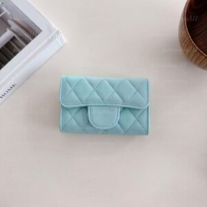 Personalized Card Holders Designer wallet Luxury wallet women porte carte high-quality card holder new trendy clipgenuine leather texture Purse small coin purse