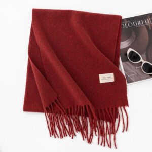 10813 New scarf high-end men and women all-match thickened