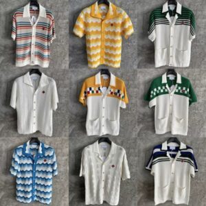 T-Shirt mens shirt knitted t shirt designer shorts tshirt mens shorts and womens shirts loose button up shirt hawaiian summer ourwear casual shirts asian size