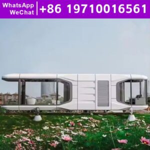 Space Capsule Home Tiny Homes Prefabricated Complete Luxury House Buildings Prefab Houses Ready to Live in 2 Bedroom Fast Build