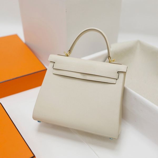 10A mirror quality Designer hand made Crossbody bags handbag 25cm Calfskin Shoulder bag