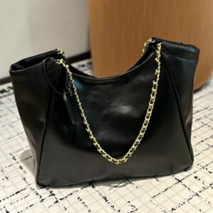 Designer bags Classic Luxury Women Leather Shoulder Bag Fashion Armpit bag Handbag Second hand Beach bag Chain handbag Shopping Bag Large capacit Tote travel bag 38m