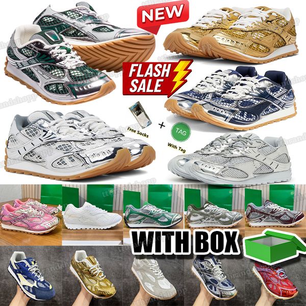 2025 Designer Shoes Designer Running Shoes Sneakers Womens Luxury Trainers Leather Mesh Sneakers Womans Trainers Shoes Designer Women Mens Shoe Size 35-46