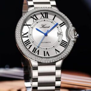 KUERST Designer Classic Teen Student Automatic Mechanical Watch Waterproof/calendar/simple Three Pins, Personality Cool Fashion e3