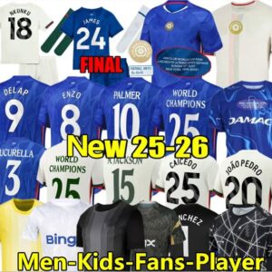 FINAL 24 25 26 PALMER Caicedo CFC Nkunku Jackson soccer jerseys ChelseaSE Club Cup Disasi Fernandez Mudryk JAMES football shirt men kids set Training SANCHO men kids