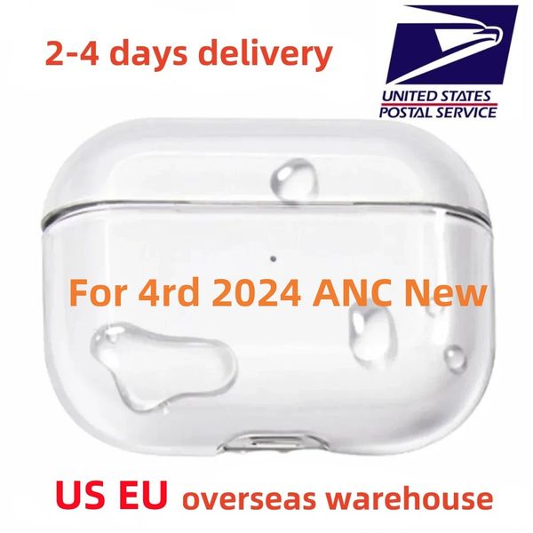 For Apple AirPods 4 3rd 2 gen AirPods pro 2 Headphone Accessories Silicone Protective Headphone Cover Headphone Shockproof Case