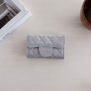 Premium Designer wallet Luxury wallet women card holder porte carte high-quality card holder new trendy clipgenuine leather texture Purse small coin purse