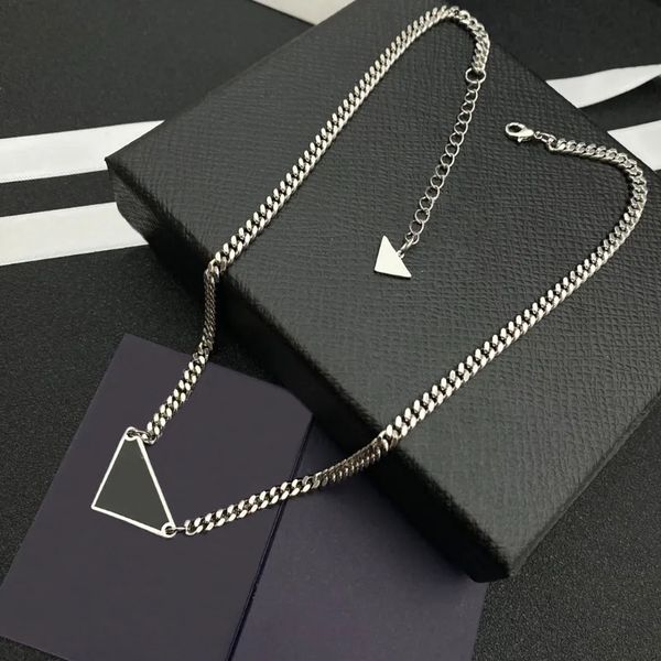 Designer Necklace Brand Luxury Women Classic Pendant Wedding Party Choker Chain Jewelry Wholesale Gift with Box