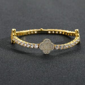 Designer tennis necklace, fashionable couple necklace, hip-hop Cuban chain inlaid with high-end zircon pendant, gift necklace, bubble chain