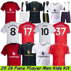 25 26 YORO 4XL AWAY GARNACHO HOJLUND George Best CASEMIRO UNTED Lunar third 2025 football shirt fans B. FERNANDES