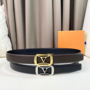 Designer Belt Genuine Leather Belts Automatic Buckle Width 3.5CM Gold Sliver Man Woman Business Low-key 2 Style