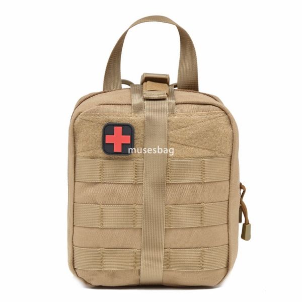 Outdoor explosive tactical medical storage bag Field EMT first aid kit Molle accessories bag Sundry bag