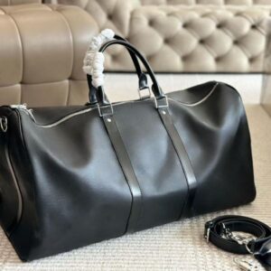 Top Duffle Bag Designer Travel Bags Women Hand Luggage Bags Men Jacquard Genuine Leather Handbags Unisex Large CrossBody Totes