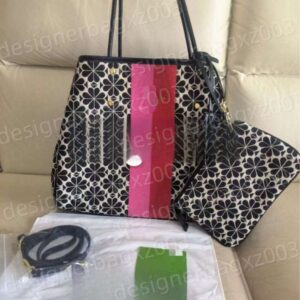 Designer Bag Kates Spades New Single Shoulder Large Capacity Jacquard Fabric High Quality Tote Bag In Stock Original Quality Fashionable Classic Mcmhandbag