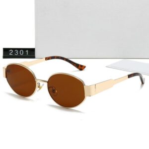Multi Styles Summer Sunglasses Designer Womens Mens Wearing Fashion Hot Selling Senior Eyewear For Women Eyeglasses Frame Vintage Metal Sun Glasses With Box