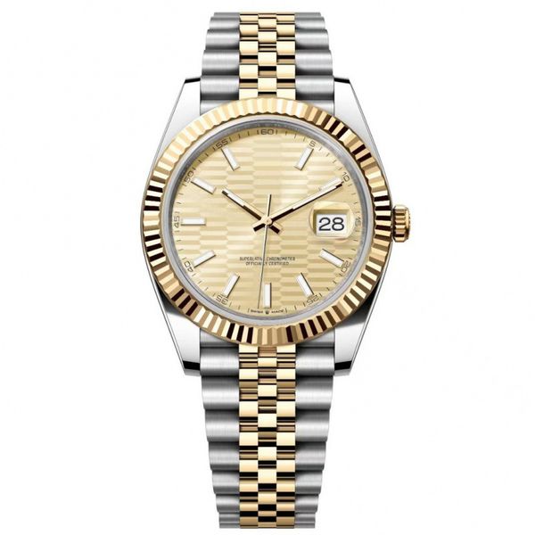 automatic mens luxury watch 36/41MM Full Stainless steel Luminous Waterproof gold 31MM Women Watch Couples Style Classic Wristwatches Desgner watch Wholesale