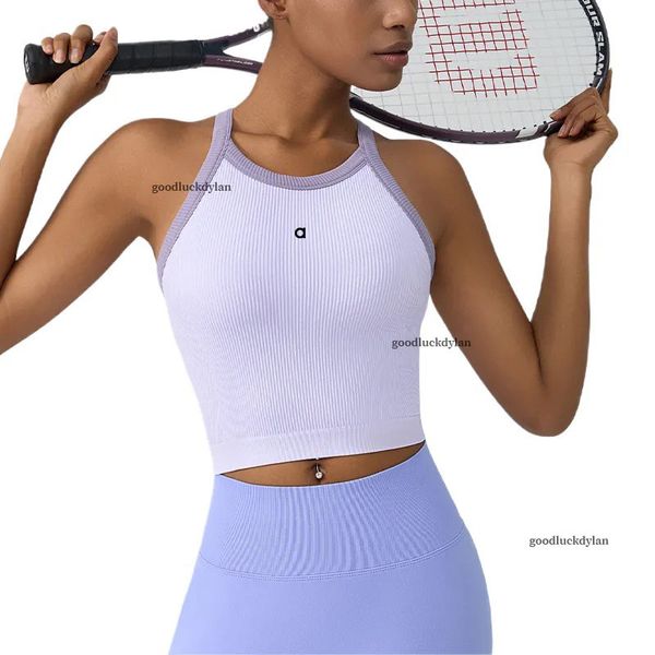 alocardio 5A Quality Girls Breathable Fitness Gym Yoga Running Top with Supportive Fixed Cup Inserts Girls