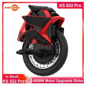 2025 Newest King Song S22 Pro Eagle Unicycle 126V 2220Wh Electric Unicycle 3300W Motor 70km/h 20 Inch Off-road Suspension Unicycle