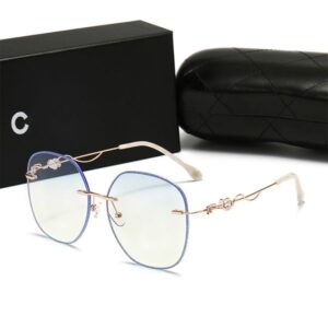 Designer Sunglasses Large Frame Flat Light Sunglasses Women Fashion Men Gift Beach And UV ProtectiveS Glasses 5 Colors