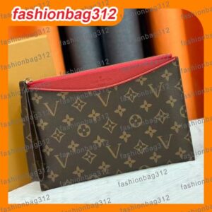 designer wallet handbag luxury Bags high quality zippered card holder monogram clutch bag Checkbook credit card slot passport holde genuine leather wallets