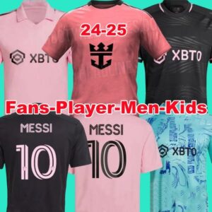 2023 2024 Inter Miami Soccer Jerseys CF MESSIS Matuidi HIGUAIN CAMPANA YEDLIN MLS 23 24 football men kids Player Fans version shirt kits child adult uniform