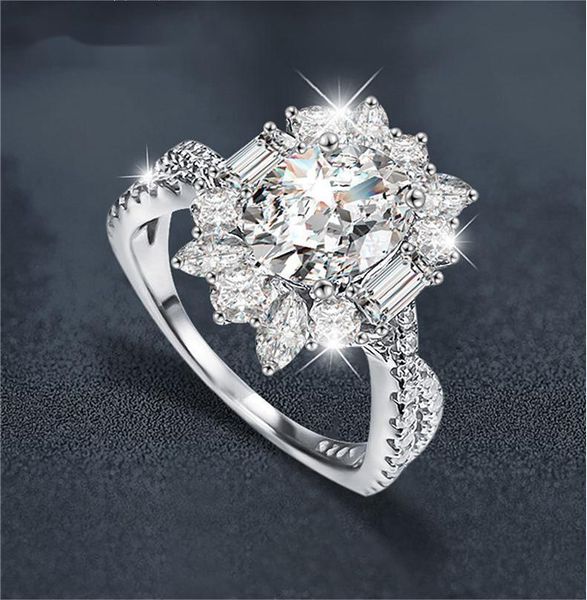 Sophisticated Oval Shape Engagement Jewelry Piece Featuring Moissanite Gemstone