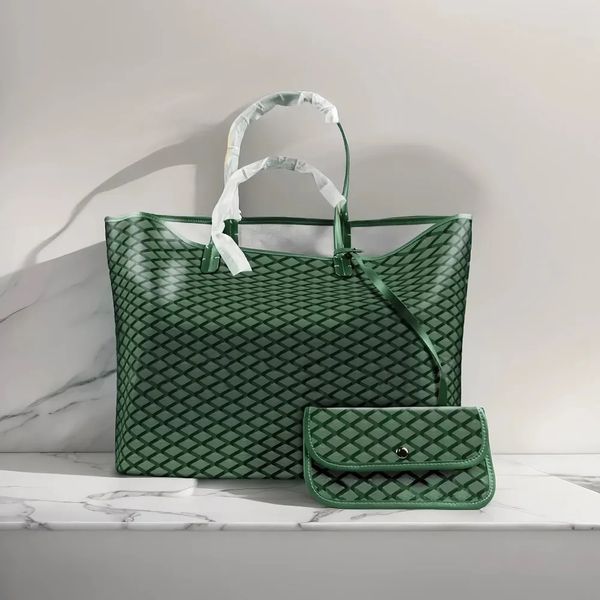 Tote bag Designer bag Handbag Women Fashion Luxury Wallet Leather Shoulder bag High Capacity Shopping Bags Plaid Double Letters Beach bag Brand Bag