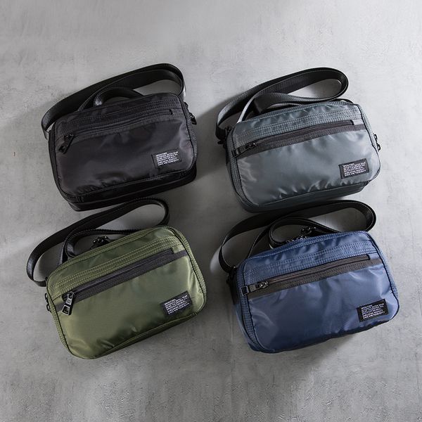 Fashion simple men's shoulder bag Oxford cloth fashion casual crossbody bag Youth trend messenger bag student square bag